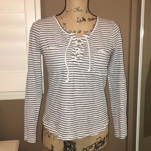 H&M striped long sleeve